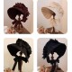 Hoshibako Works Oil Painting Rose Bonnet(Reservation/4 Colours/Full Payment Without Shipping)